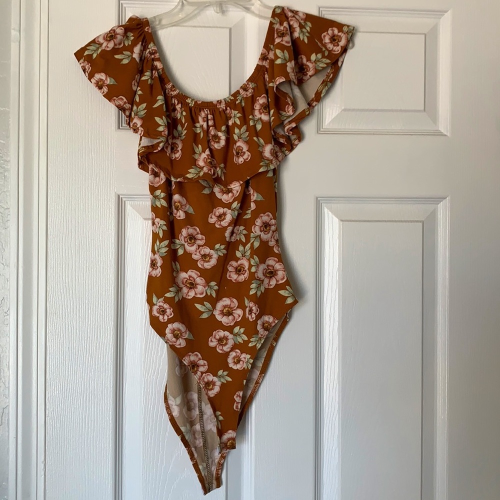 Floral bodysuit